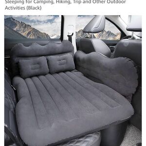 Inflatable Car Mattress in Black